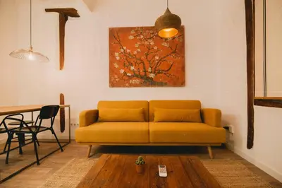 Zona de estar de CHARMING DESIGN APARTMENT REINA SOFIA