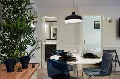 Zona de estar de LEEWAYS APARTMENT I in SAN LORENZO
