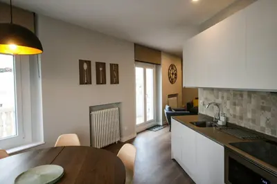 Una cocina o zona de cocina en Apartamento con Terraza a Gran Vía y Palacio Real