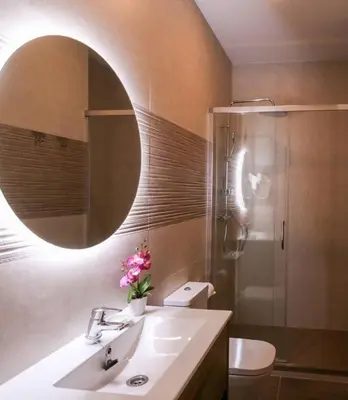 Un baño de Apartamento con Terraza a Gran Vía y Palacio Real