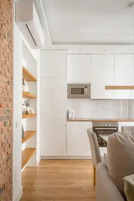 Una cocina o zona de cocina en Goya I calle Jorge Juan 2BR 2BH