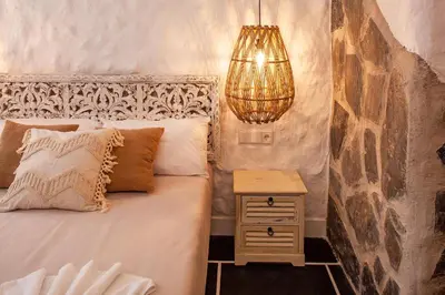 Cama o camas de una habitación en Plaza España V calle San Bernardino 6BR 6BH