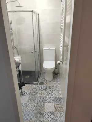 Un baño de Nuevo Elegante piso Vintage en plena Plaza Mayor