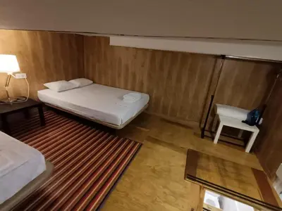 Cama o camas de una habitación en Estudios sol