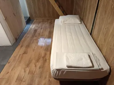 Cama o camas de una habitación en Estudios sol