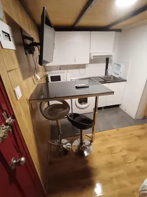 Una cocina o zona de cocina en Estudios sol