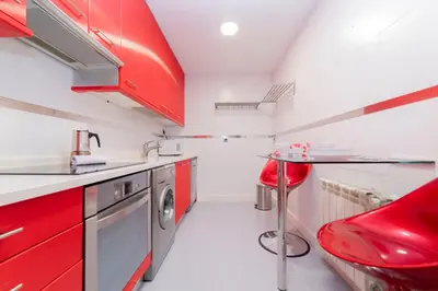 Una cocina o zona de cocina en Deslumbrante Apto Barrio de Las Letras by Batuecas