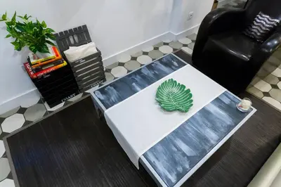 Zona de estar de Chic Apartment Madrid Goya by Batuecas
