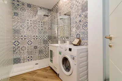 Un baño de Bright apartment near Casa de Campo by Batuecas