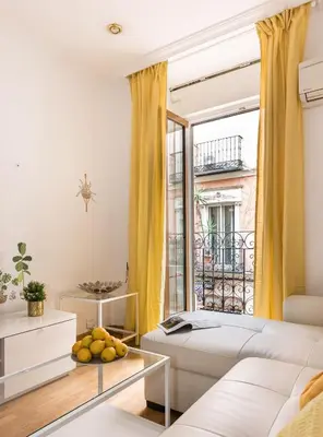 Zona de estar de Apartamento en Malasaña