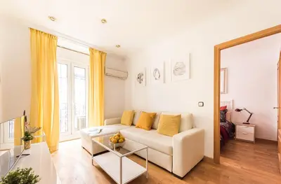 Zona de estar de Apartamento en Malasaña