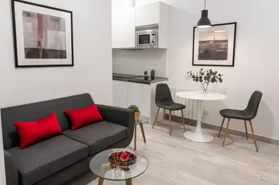 Zona de estar de Apartment LIBERTAD
