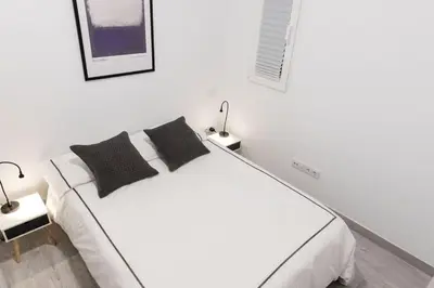 Cama o camas de una habitación en Apartment LIBERTAD