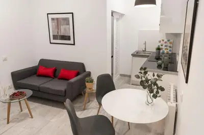 Zona de estar de Apartment LIBERTAD