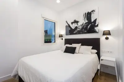 Cama o camas de una habitación en Callao Flat