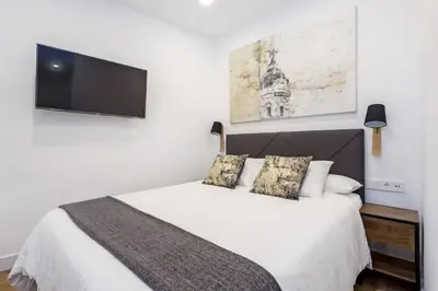 Cama o camas de una habitación en Callao Flat