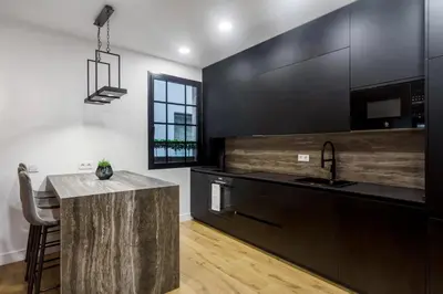 Una cocina o zona de cocina en Callao Flat