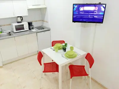 Una cocina o zona de cocina en Estudio Las Huertas