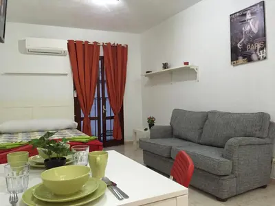 Zona de estar de Estudio Las Huertas
