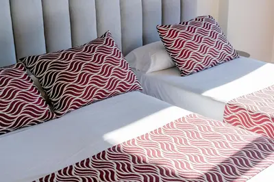 Cama o camas de una habitación en Hostal Juliette-Gran Vía