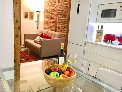Una cocina o zona de cocina en Chamberí Design Loft