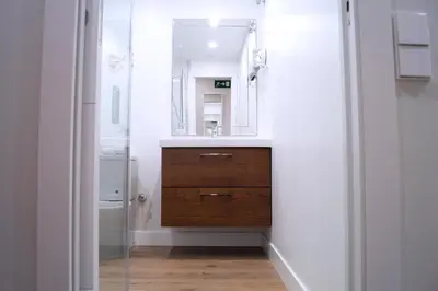 Un baño de Moncloa room apartments