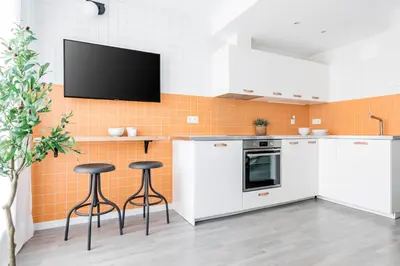 Una cocina o zona de cocina en Cool Apartments by Olala Homes
