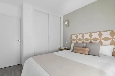 Cama o camas de una habitación en Cool Apartments by Olala Homes