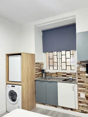 Una cocina o zona de cocina en Apartamentos Day Madrid MALASAÑA I