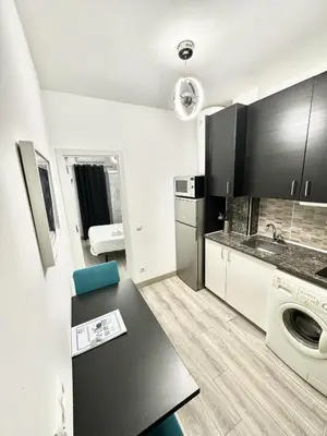 Una cocina o zona de cocina en Apartamentos Day Madrid MALASAÑA II