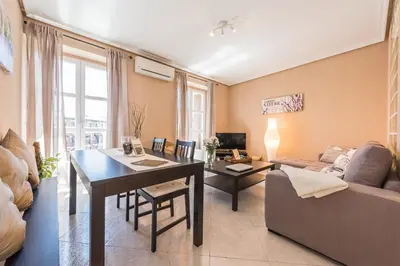 Zona de estar de Boutique Apartments in the Heart of Madrid