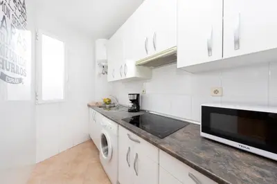 Una cocina o zona de cocina en Boutique Apartments in the Heart of Madrid