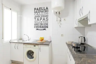 Una cocina o zona de cocina en Boutique Apartments in the Heart of Madrid