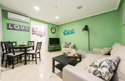 Zona de estar de Boutique Apartments in the Heart of Madrid