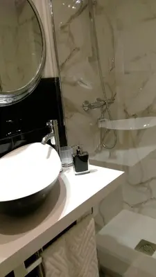 Un baño de Apartamento Madrid Retiro M-30