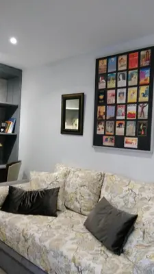 Zona de estar de Apartamento Madrid Retiro M-30