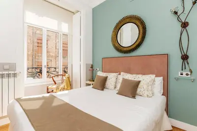 Cama o camas de una habitación en Madrid 1915 Private Suites