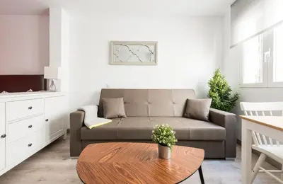 Zona de estar de La Vivienda de Pedro Zerolo