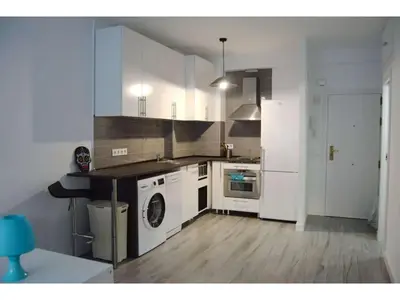 Una cocina o zona de cocina en Blue Loft Atocha