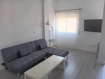 Zona de estar de Blue Loft Atocha