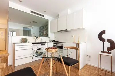 Una cocina o zona de cocina en Heima Gran Vía A