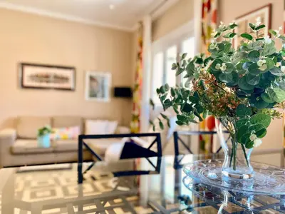 Zona de estar de Blasco de Garay - Apartamento de 2 dormitorios