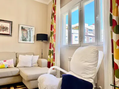 Zona de estar de Blasco de Garay - Apartamento de 2 dormitorios