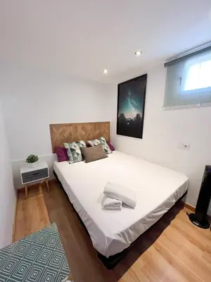 Cama o camas de una habitación en El Refugio del Espíritu