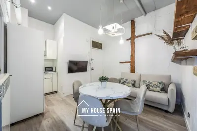 Una cocina o zona de cocina en MyHouseSpain - Great apartment 6 PAX MADRID CITY CENTER