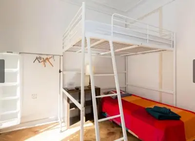 Litera o literas de una habitación en Centro Madrid Malasaña