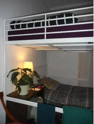 Cama o camas de una habitación en Centro Madrid Malasaña