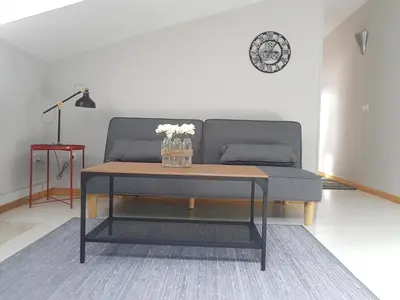 Zona de estar de El Refugio de Barceló