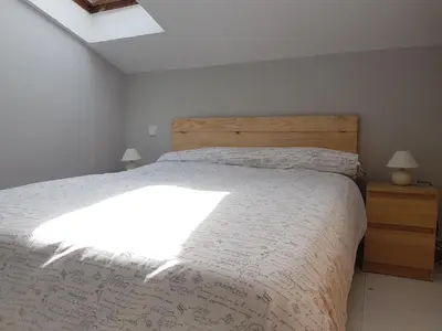 Cama o camas de una habitación en El Refugio de Barceló