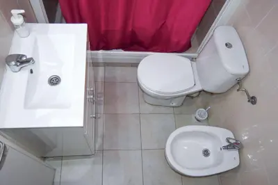 Un baño de Bulevar habitaciones